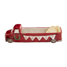  Merry Truck Cracker Dish - #confetti-gift-and-party #-Mud Pie