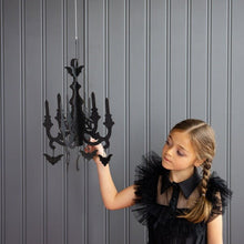  Mystical Black Glittered Hanging Chandelier - #confetti-gift-and-party #-My Mind’s Eye