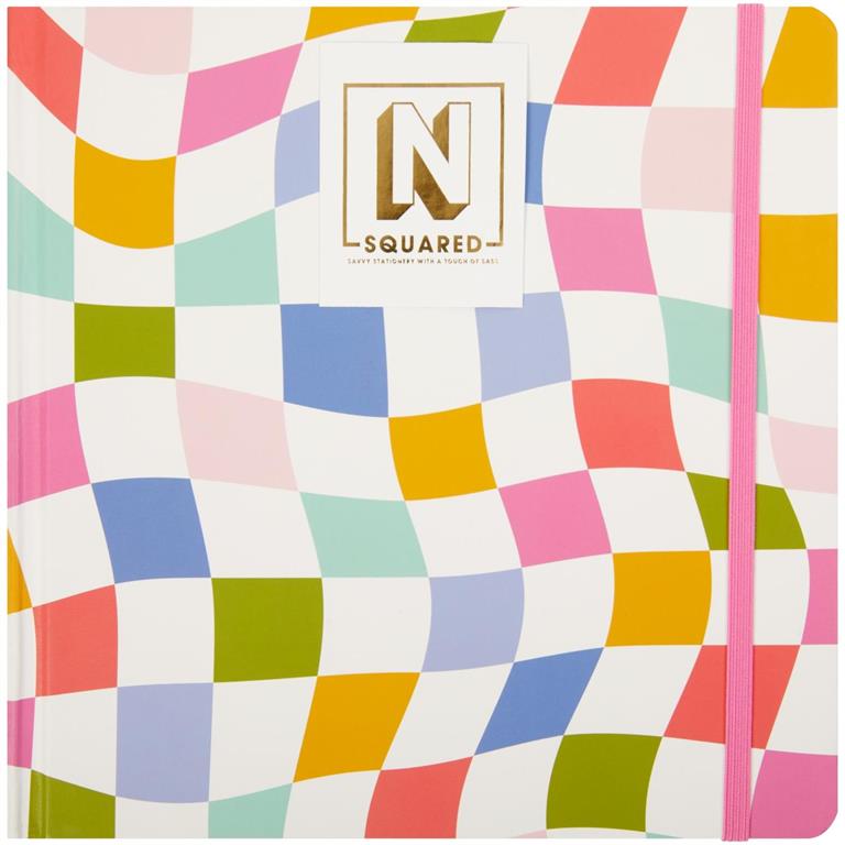 N Squared 3N1 Journal Checkerboard by CR Gibson at Confetti Gift and Party