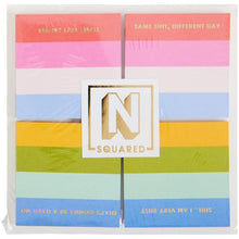  N Squared Mini Note Pad Stripe 4 Pack by CR Gibson at Confetti Gift and Party