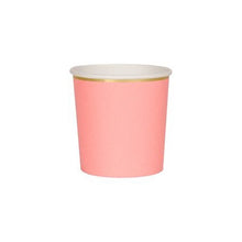  Neon Coral Tumbler Cups - #confetti-gift-and-party #-Meri Meri