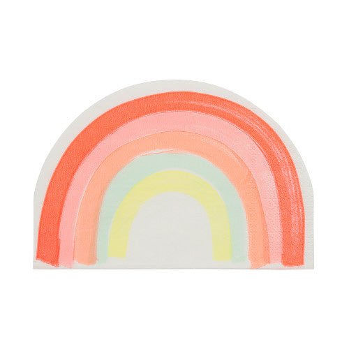 Neon Rainbow Napkins - Confetti Interiors-Meri Meri