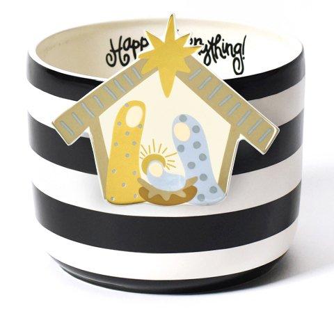 Neutral Nativity Mini Attachment - #confetti-gift-and-party #-Happy Everything