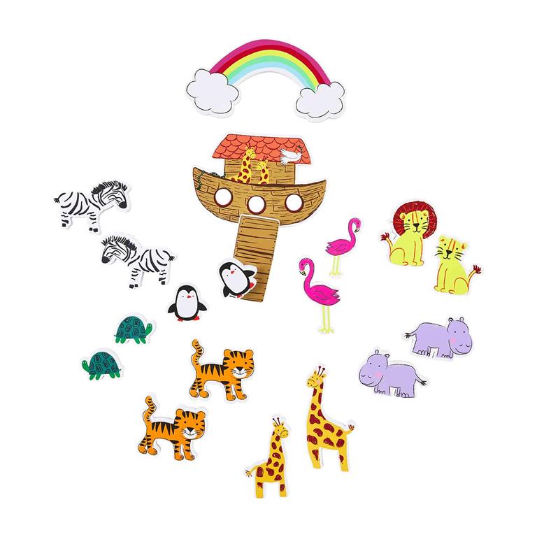 Noah's Ark Bath Stickable Set - #confetti-gift-and-party #-Mud Pie