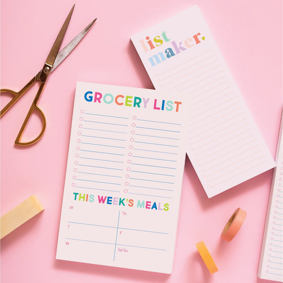 Notepad - Grocery/Meal Planner - #confetti-gift-and-party #-Joy Creative Shop