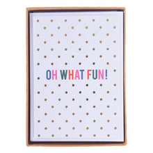  "Oh What Fun" Boxed Greeting Cards by Graphique at Confetti Gift and Party