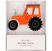  On The Farm Tractor Candle - #confetti-gift-and-party #-Meri Meri