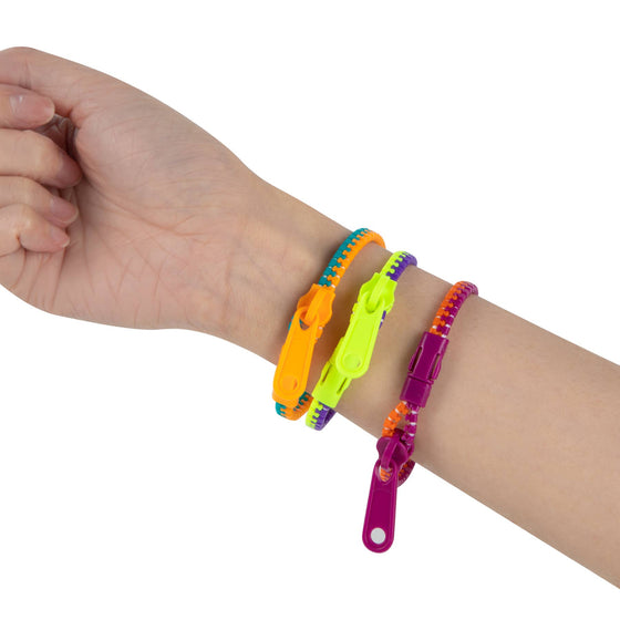 Orb Toys - ORB™ Sensory Zipper Fidget Bracelets Assortment by Orb Toys at Confetti Gift and Party