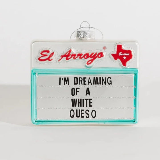 Ornament - White Queso - #confetti-gift-and-party #-El Arroyo