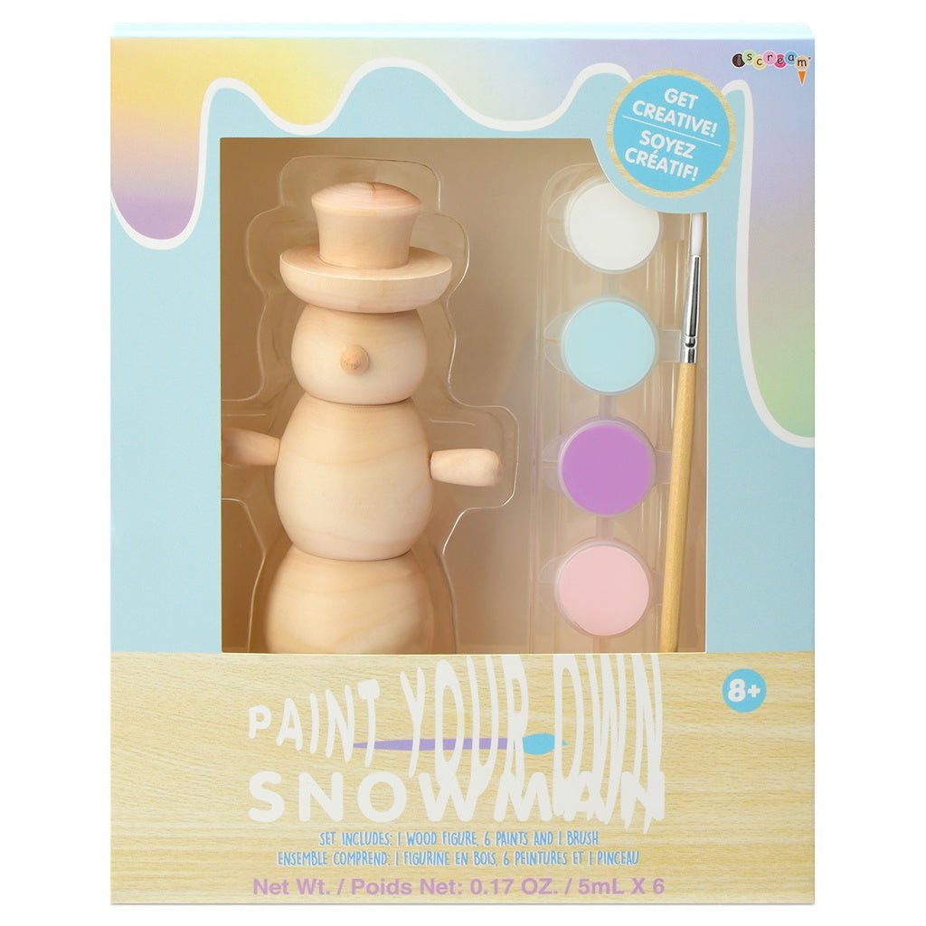 Paint Your Own Snowman - #confetti-gift-and-party #-Iscream