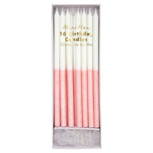  Pale Pink Dipped Glitter Candles - #confetti-gift-and-party #-Meri Meri