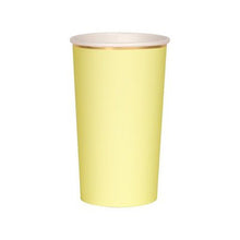 Pale Yellow Highball Cups - #confetti-gift-and-party #-Meri Meri