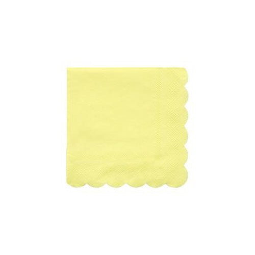 Pale Yellow Small Napkins - #confetti-gift-and-party #-Meri Meri