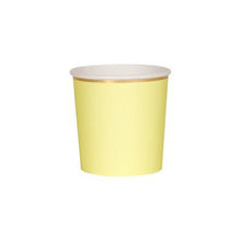  Pale Yellow Tumbler Cups - #confetti-gift-and-party #-Meri Meri