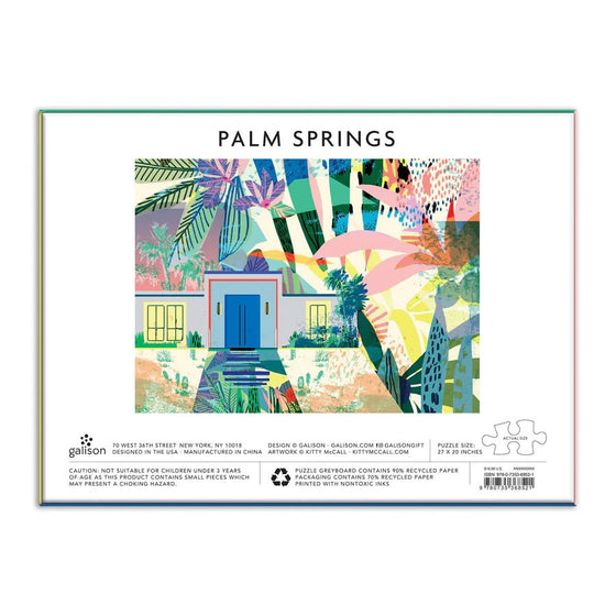 Palm Springs 1000 Piece Puzzle - #confetti-gift-and-party #-Chronicle Books