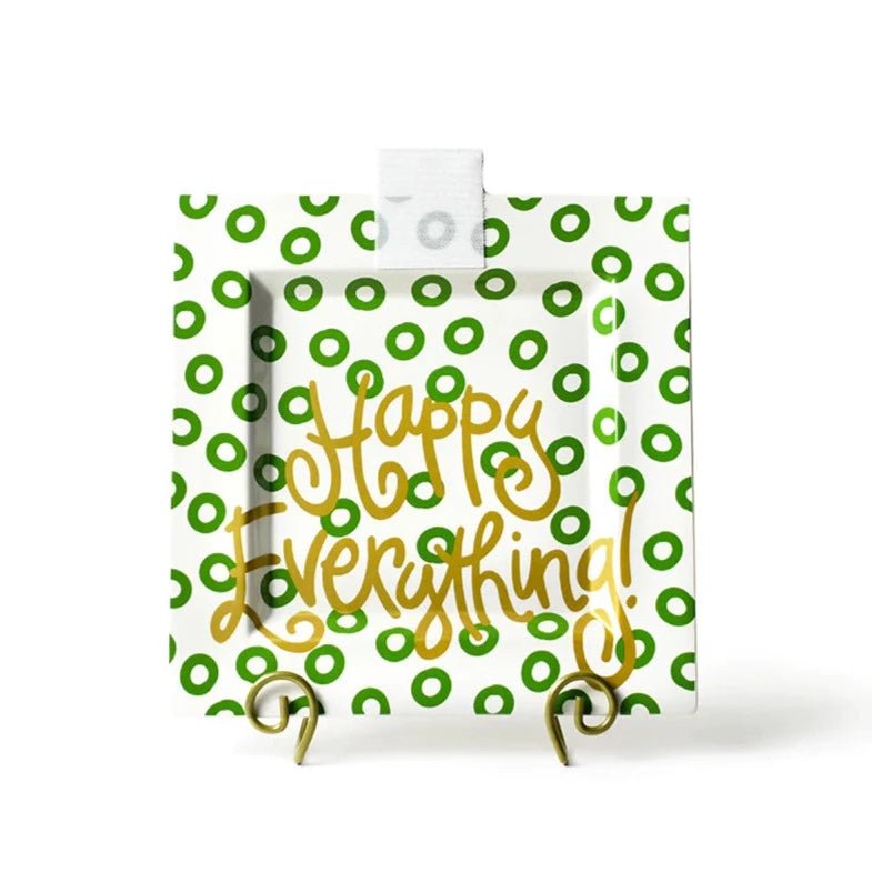 Peridot Happy Everything Big Square Platter - #confetti-gift-and-party #-Happy Everything