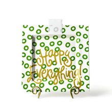  Peridot Happy Everything Big Square Platter - #confetti-gift-and-party #-Happy Everything