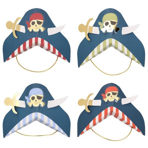Pirate Party Hats - #confetti-gift-and-party #-Meri Meri