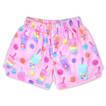 Plush Shorts - Rainboba Tea by Iscream at Confetti Gift and Party