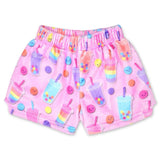 Plush Shorts - Rainboba Tea by Iscream at Confetti Gift and Party