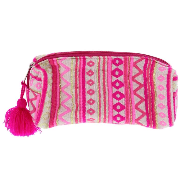 Poppin Pink! Small Zipper Pouch by Jane Marie at Confetti Gift and Party