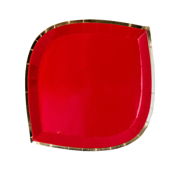 Posh Ruby Kiss Plates - Large - Confetti Interiors-Jollity & Co. + Daydream Society