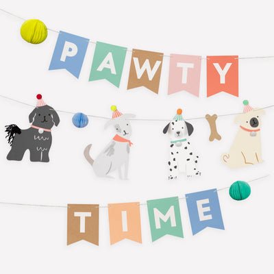 Puppy Party Garland - #confetti-gift-and-party #-Meri Meri