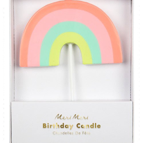 Rainbow Candle - #confetti-gift-and-party #-Meri Meri