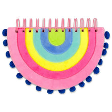  Rainbow Pom Pom Notebook - #confetti-gift-and-party #-Iscream