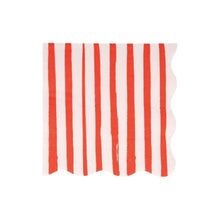  Red Stripe Large Napkins - #confetti-gift-and-party #-Meri Meri