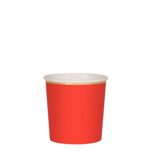 Red Tumbler Cups - #confetti-gift-and-party #-Meri Meri