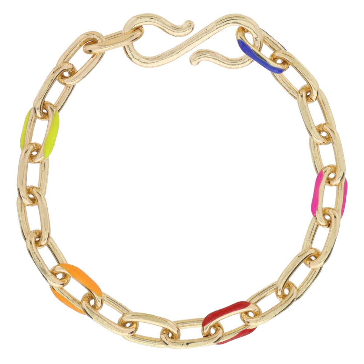 Savannah Enamel Chain Bracelets by Jane Marie at Confetti Gift and Party