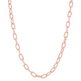 Savannah Enamel Chain Necklace by Jane Marie at Confetti Gift and Party