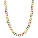 Savannah Enamel Chain Necklace by Jane Marie at Confetti Gift and Party