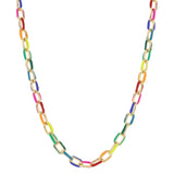 Savannah Enamel Chain Necklace by Jane Marie at Confetti Gift and Party