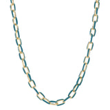 Savannah Enamel Chain Necklace by Jane Marie at Confetti Gift and Party
