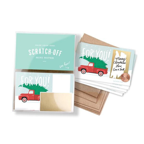 Scratch- Off mini notes - Confetti Interiors-Inklings Paperie