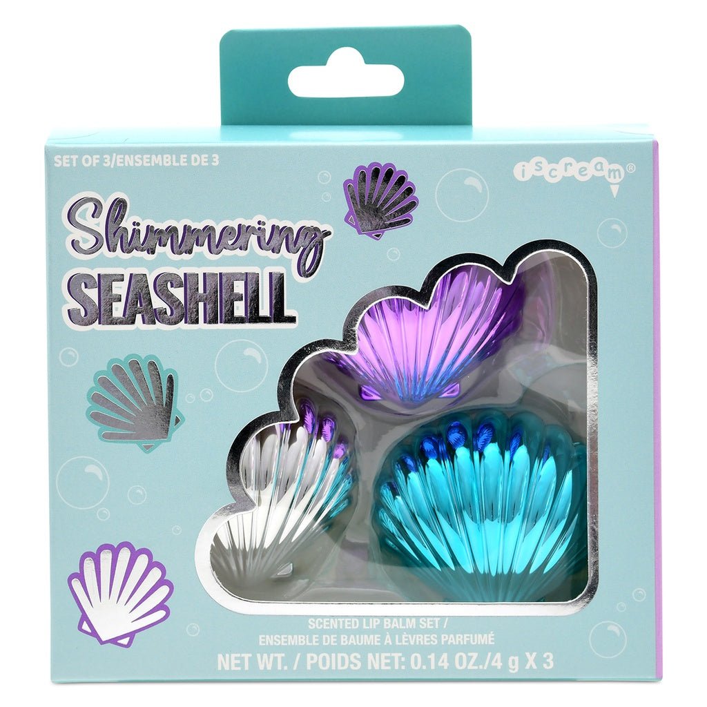 Seashell Balm Trio by Iscream at Confetti Gift and Party