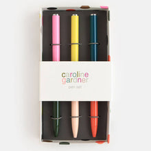 Set of 3 Slim Pens - Pink/Yellow/Orange - #confetti-gift-and-party #-Caroline Gardner