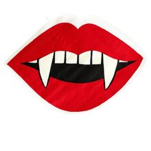  Shaped Vampire Lips Paper Dinner Napkin - #confetti-gift-and-party #-My Mind’s Eye