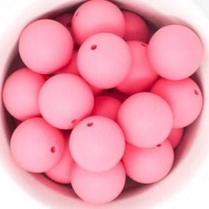 Silicone Soother Flat - Baby Pink - #confetti-gift-and-party #-Three Hearts