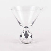  Silver Disco Hammered Martini Glass - Confetti Interiors-8 Oak Lane