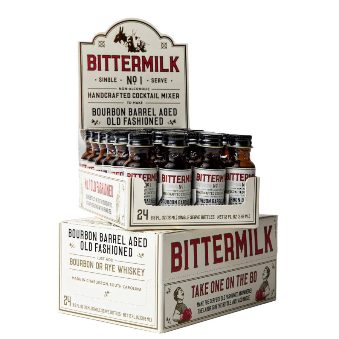 Single Serve Bourbon Barrel Aged Old Fashioned - #confetti-gift-and-party #-Bittermilk