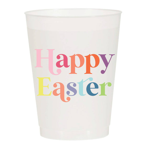 Sip Hip Hooray - Happy Easter Fun Colorful Frosted Cups - Easter Sip Hip HoorayConfetti Interiors