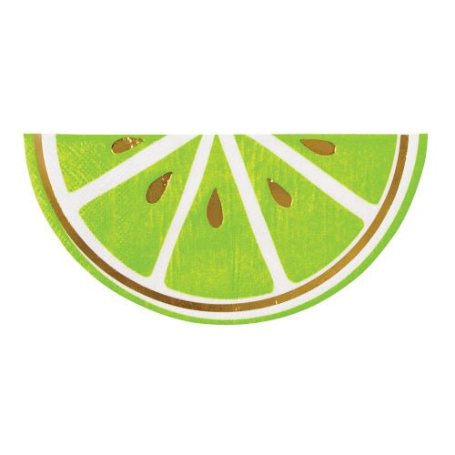 Slice of Lime Shaped Napkins - #confetti-gift-and-party #-Slant