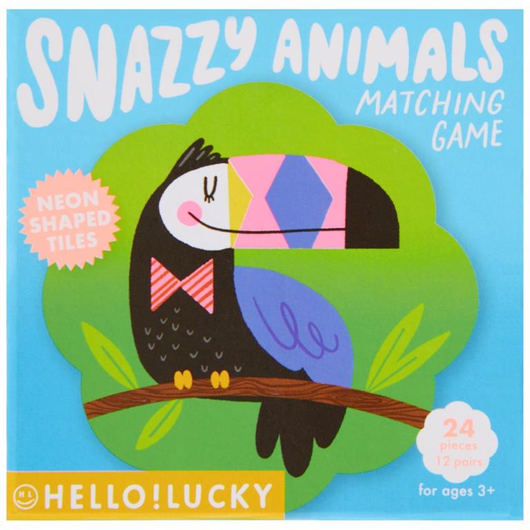 Snazzy Animals Memory Match Game by CR Gibson at Confetti Gift and Party