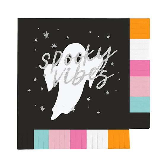 Spooky Vibes - Fringe Napkins - #confetti-gift-and-party #-slant