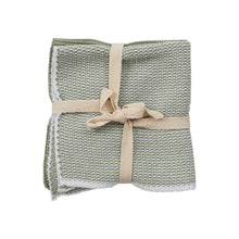  Square Cotton Knit Dish Cloths - Confetti Interiors-Creative Co Op