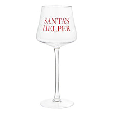  Stemmed Wine Glass - Santa's Helper 15 oz - #confetti-gift-and-party #-Creative Brands