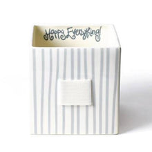  Stone Stripe Mini Nesting Cube Medium - Confetti Interiors-Happy Everything